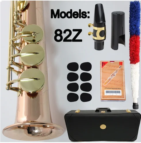 

Саксофон MFC сопрано 82Z, фосфор, бронза, медь, музыкальные инструменты, профессиональный чехол сопрано, саксофон, мундштук, трости, шея