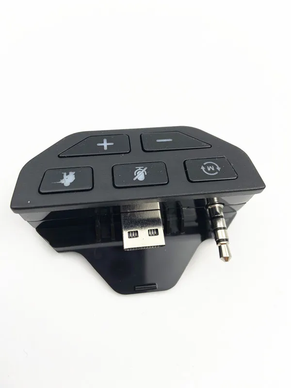 

Free Shipping Stereo Headset Adapter Headphone Converter For Xbox One Wireless Game Controller Sound Enhancer With USB Socket