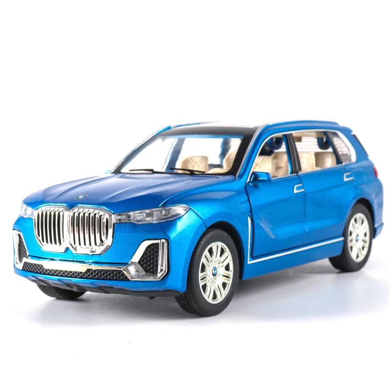 

KIDAMI 1:24 Alloy Car Model SUV X7 Diecast Metal Car Toys For Children Pull Back Toy Cars Collection Kids Car Boy Toy Gifts