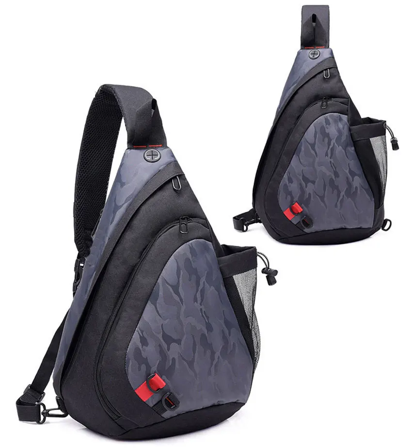 IUX Sling Bag Наплечная упаковка сумки через плечо мужская сумка через плечо с usb-портом для зарядки маленькая сумка мужской кошелек