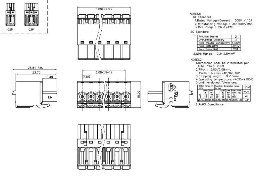 KF2EDGKDF 5,08 2P~ 12P разъем PCB плагин клеммный блок 2EDGKDF 5,08 мм 2PIN~ 12PIN FKCT 2,5 ST 1902110 PHOENIX контакт