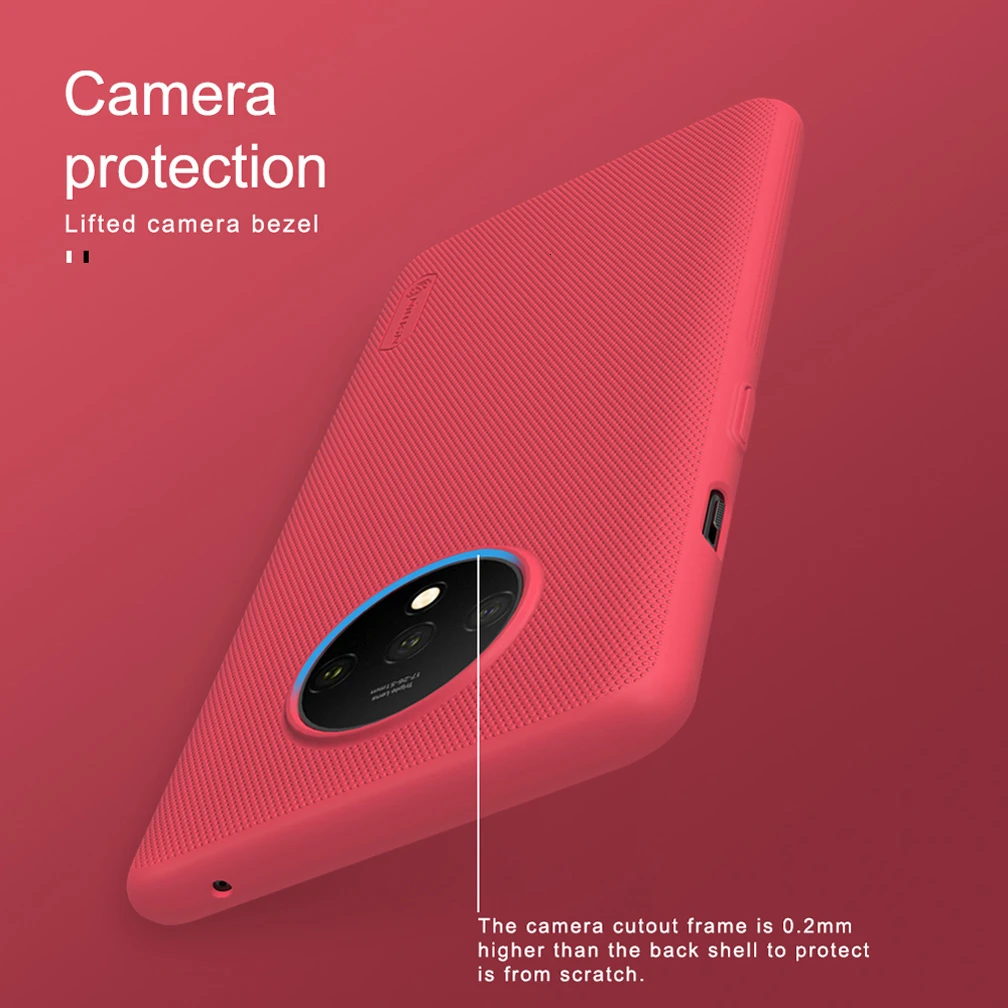 NILLKIN Ультратонкий чехол для Oneplus 7T матовый Защитный матовый Жесткий Чехол для Oneplus 7T Pro задняя оболочка с розничной доставкой посылка