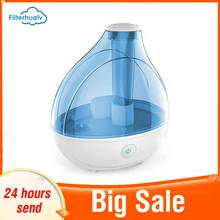 

Filterhualv 1.5L Ultrasonic Air Humidifier Diffuser Electric Essential Oil Diffuser 3 in 1 Aroma Diffuser and Fragrance Diffuser