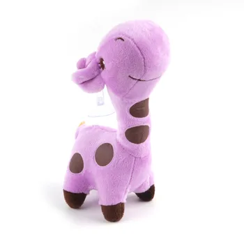 

18cm Cute Giraffe Plush Toy Pendant Soft Deer Stuffed Cartoon Animals Doll Baby Kids Toys Christmas Birthday Colorful Gifts