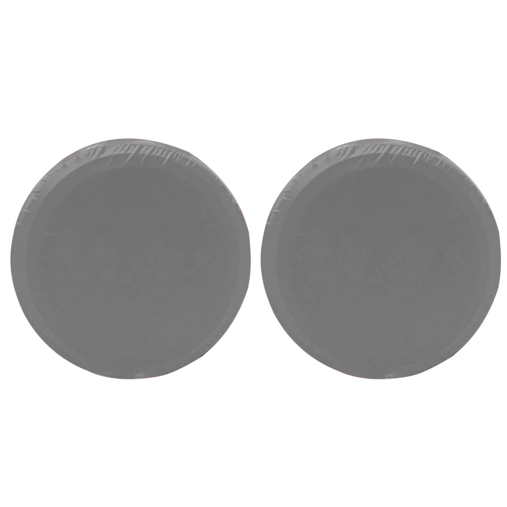 

2 Pcs Protective Universal Travel Spare Wheel Tire Cover Case Storage Bags Dustproof Elastic Car Vehicle Outdoor Automobile