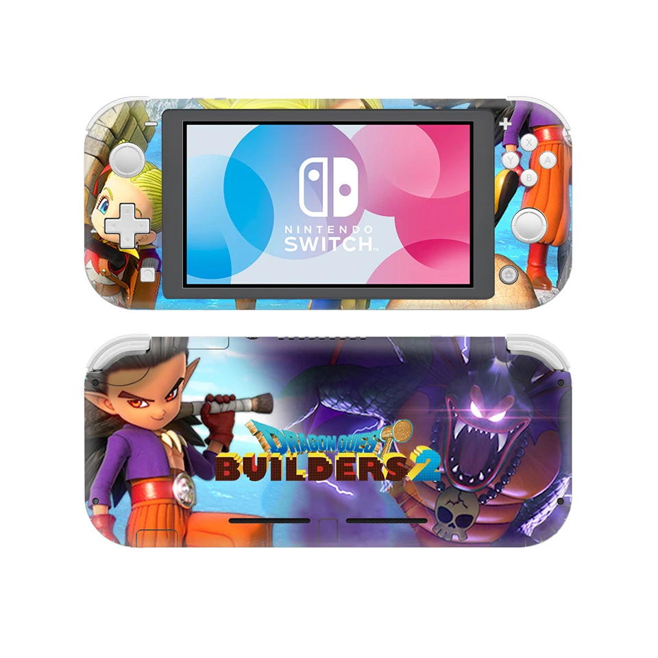 Наклейка Dragon Quest из кожи для nintendo Switch Lite, виниловые наклейки для консоли и контроллера nintendo Switch Lite