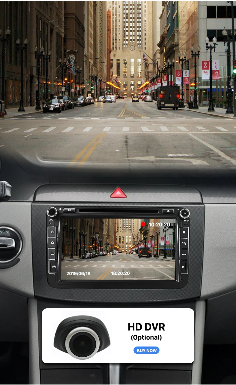 Cheap Eunavi 2 din Octa core 4G 64G Android 9 Car DVD GPS for VW Passat CC Polo GOLF 5 6 Touran EOS T5 Sharan Jetta Tiguan Radio dsp 31