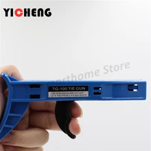 TG100 Colors Tool For Multifunctional TG-100 Nylon Cable Tie Bundle and Cut One Tool Manual Convergence Cable Tie gun plier convergence book one