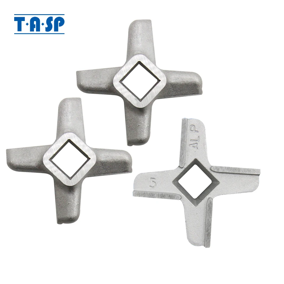 3 Pieces Meat Grinder Knife 5 Mincer Blade Spare Parts For Bosch