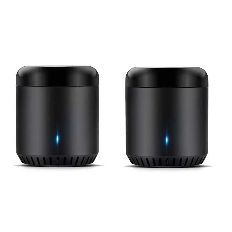 Broadlink умный дом RMMini3 WiFi+ IR+ 4G пульт дистанционного управления AU UK US EU Plug беспроводной пульт управления для Alexa Google Home - Комплект: RM Mini 3 2pcs
