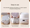 Intelligent Electric Slow Cooker Appointment Timing Food Steamer Ceramic Container Boiler Water Stew Soup Porridge Pot Anti-Dry 6