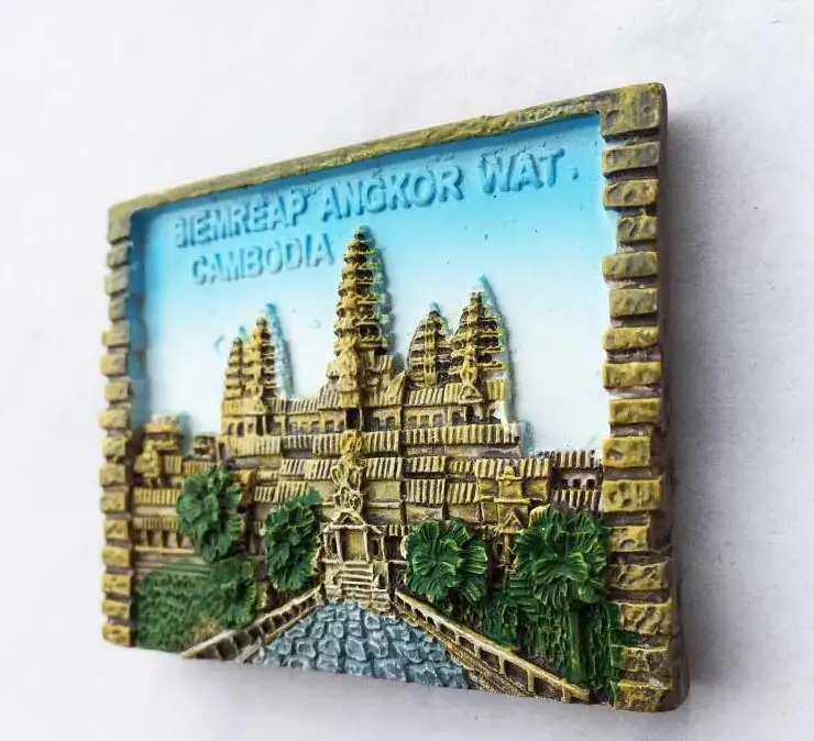 Angkor Wat, simreep, Камбоджа холодильник сувениры-магниты