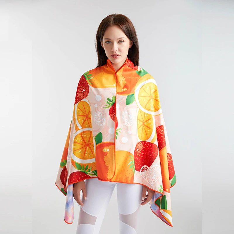 

Beach Towel for Adult Microfiber Fashion Fruit Printing Quick Drying Travel Sports Towel Bath Swimming Pool Camping 160x80cm
