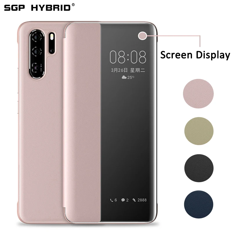 

New Flip Leather Case For Huawei P30 P20 P10 Honor 9 10 20 8x Mate P 10 20 30 Lite Pro Smart 2018 2019 P30Pro Luxury Smart Case