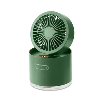 

Dual Use Chargeable Mini Portable Fan Humidifier Touch Switch For Home Outdoor Travel Fan Practical fan