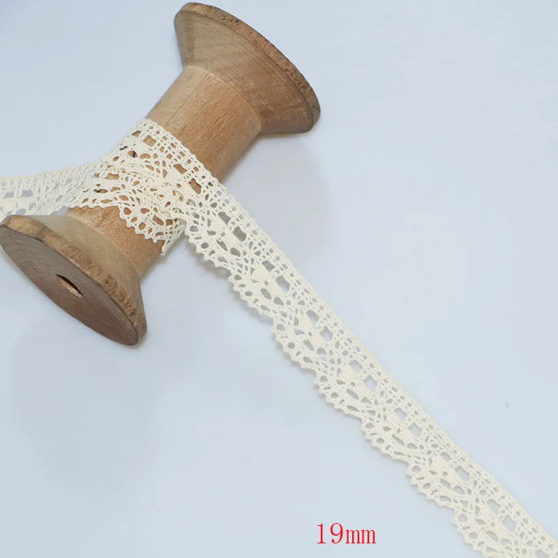 5 YARD 5 ярдов много тканый хлопок кружево отделка DIY шитье шторы Ремесло Украшение ребенок синий ребенок розовый хлопок отделка кружевная лента - Цвет: 5 YARD