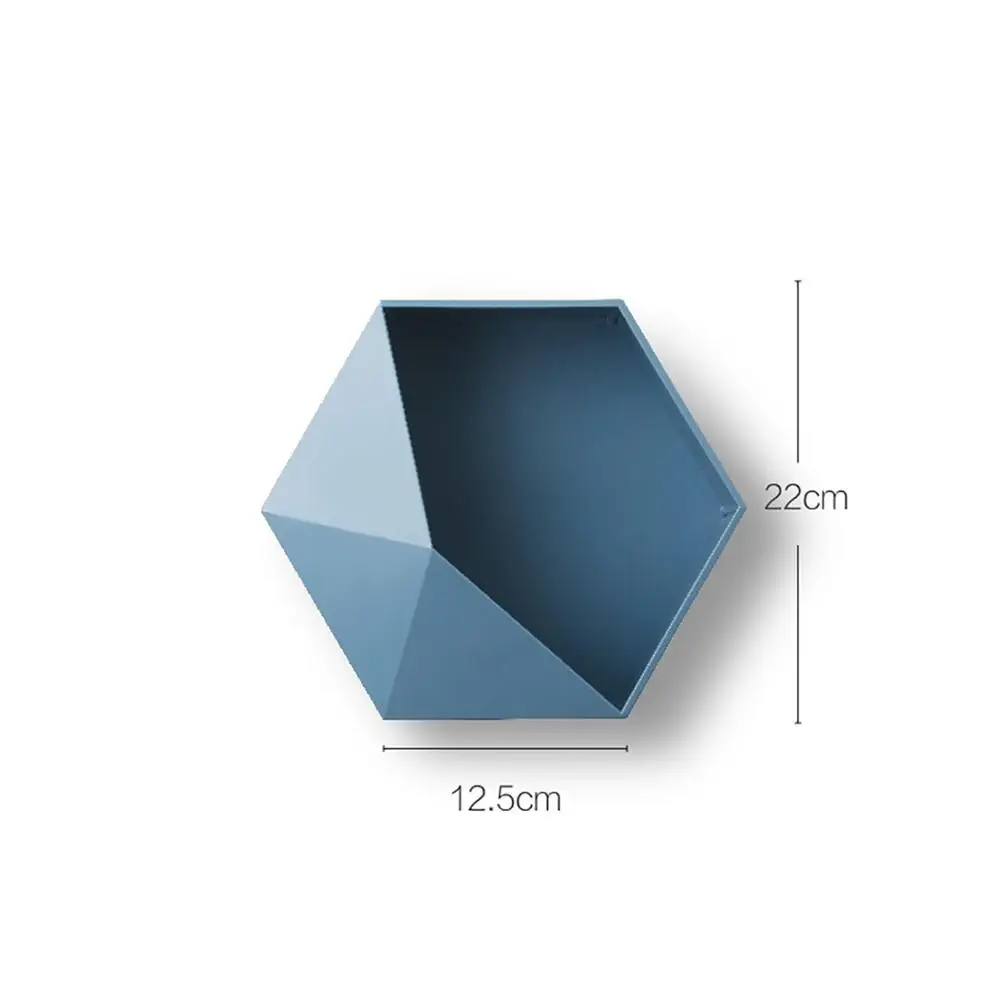 1 шт., Геометрическая настенная полка для ванной комнаты, настенная вешалка для хранения, настенная стойка для спальни, комбинация, декоративный органайзер для хранения