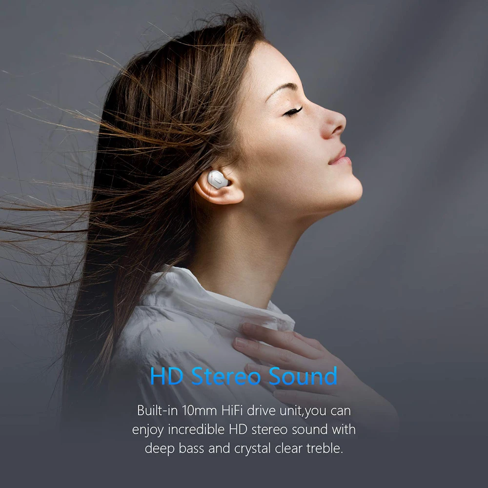Наушники цилиндрические T1 TWS Bluetooth 5 0 3D беспроводные стерео гарнитура спортивные