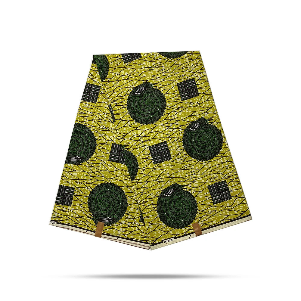 

African wax cloth Ankara fabric all soft cotton material high quality pagne Africa real wax fabric 6 yards
