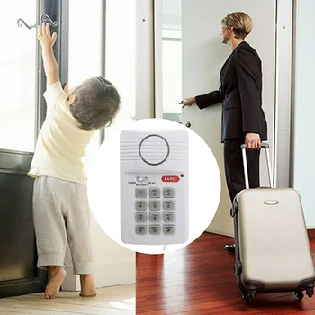 

Electronic Sheds Security Door Alarm System Keypad Practical Professional Window Panic Button Sensor Wireless Protection Garage