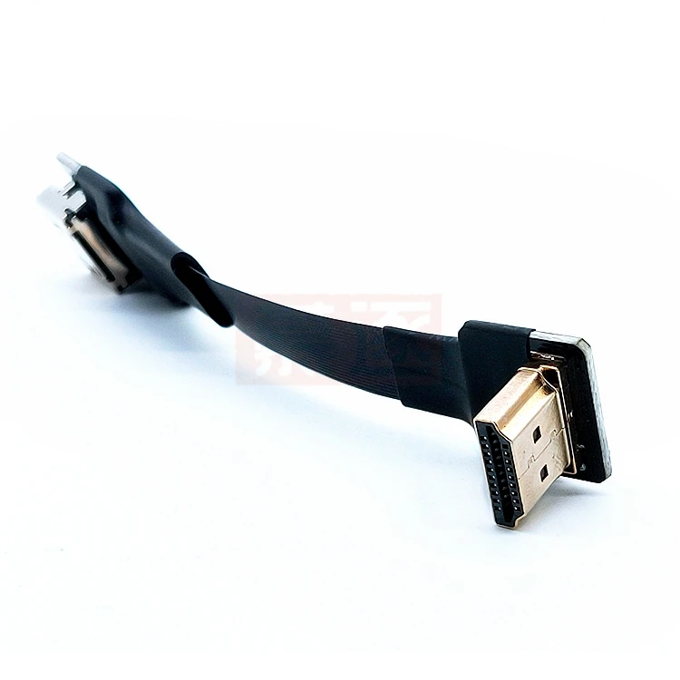 Adaptador compatível hd fpv, adaptador de 90