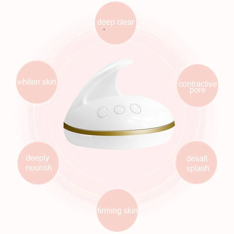  LED Three Color Photon Skin Rejuvenation Beauty Instrument USB Face Massager Vibration Whitening Sk