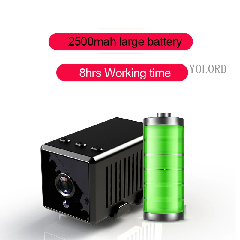 1080P HD wifi мини-камера для вождения автомобиля 140 широкоугольная ИК камера ночного видения Видеокамера петля видео рекордер два разговора IP сигнализация камера