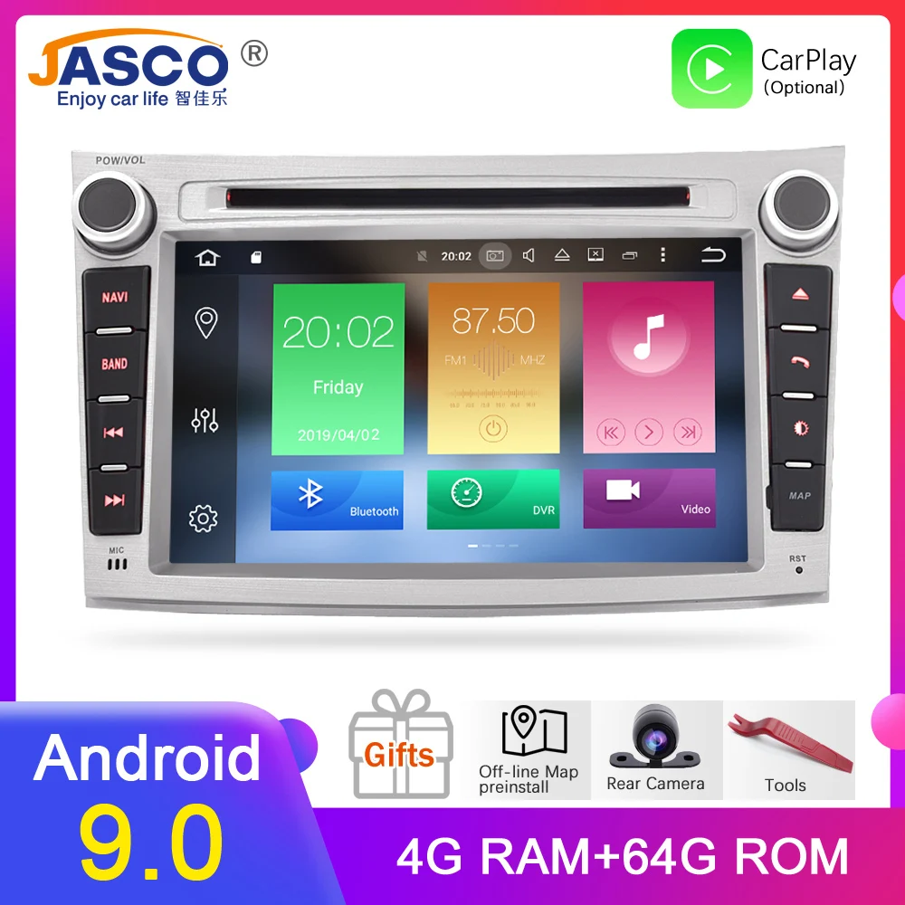 Excellent 4GB RAM Android 9.0 Car Stereo DVD Player GPS Glonass Navigation for Subaru Legacy Outback 2008+Video Multimedia Radio  headunit 0