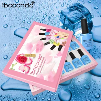 

12 Pieces 10ml Blue Ocean Series Nail Polish Gel Nail Polish 12 Colors Colorful Blue Ocean Series Nail Varnish Polish UV Gel