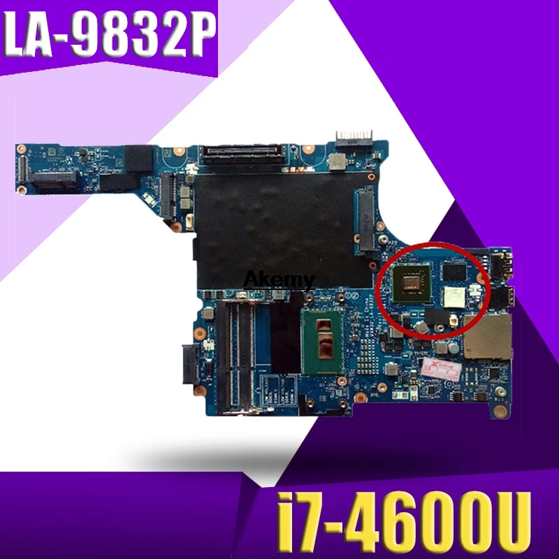 Материнские платы для ноутбука Dell Latitude E5440 материнская плата i7-4600U cpu 2 GB-NR2XX 0NR2XX LA-9832P протестирована