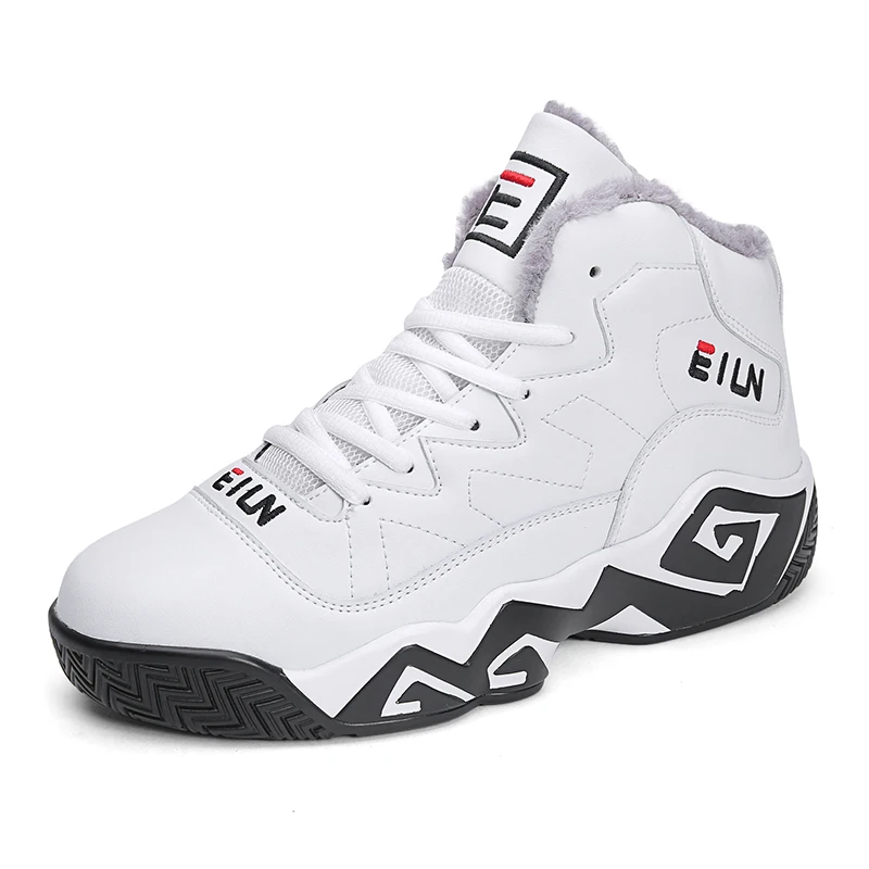 

Leather Men Boots Winter with Fur 2019 Warm Snow Boots Men Winter Work Casual Shoes Sneakers High Top Rubber Ankle Boots 39-48