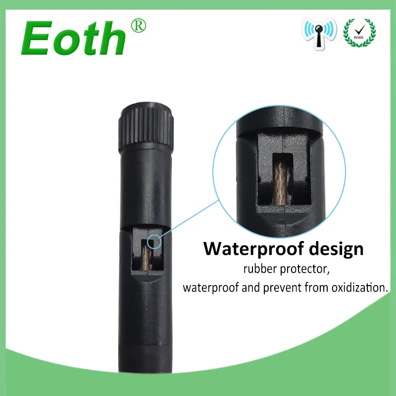 EOTH 868MHz 915MHz antenna 2pcs 3dbi SMA Male Connector GSM 868 915 MHz antena LoRa antenna Lorawan antenne watermeter Emeter