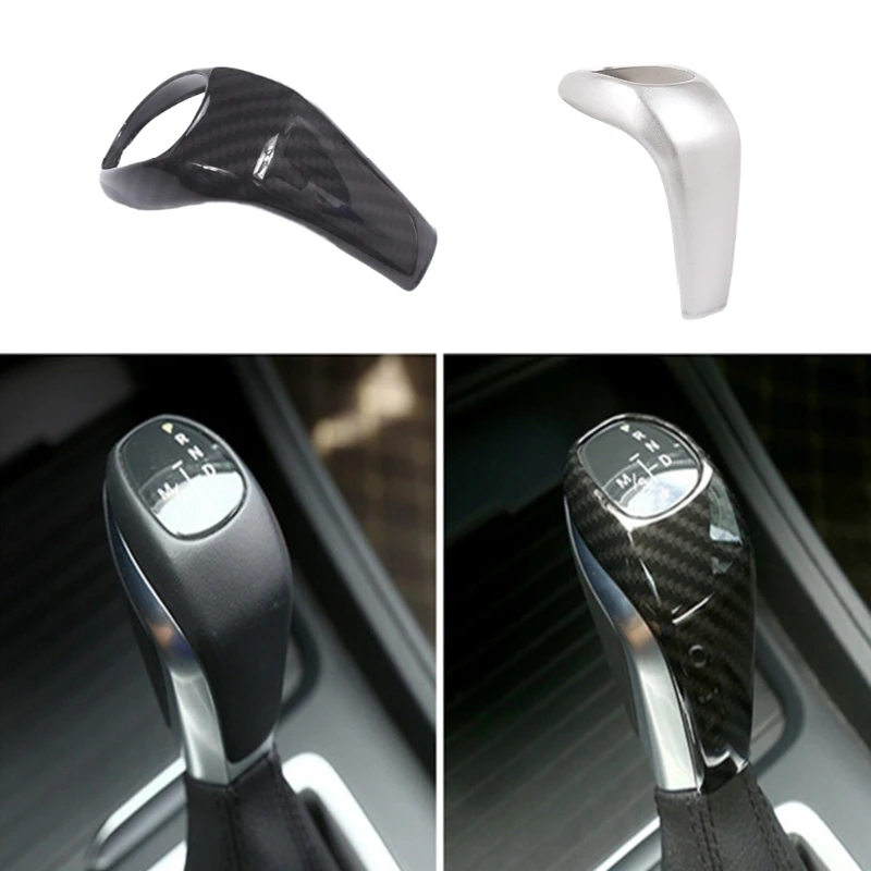 

Накладка на головку переключения передач автомобиля, Накладка для BMW X1 1/2 серии, защита от ржавчины, прочная противоскользящая Автомобильная наклейка из АБС-пластика, Внешнее украшение