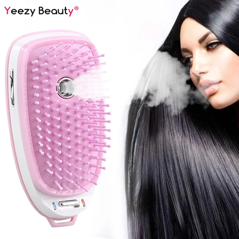 Portable Electric Negative Ionic Hairbrush Ions Hair Comb Brush Styling