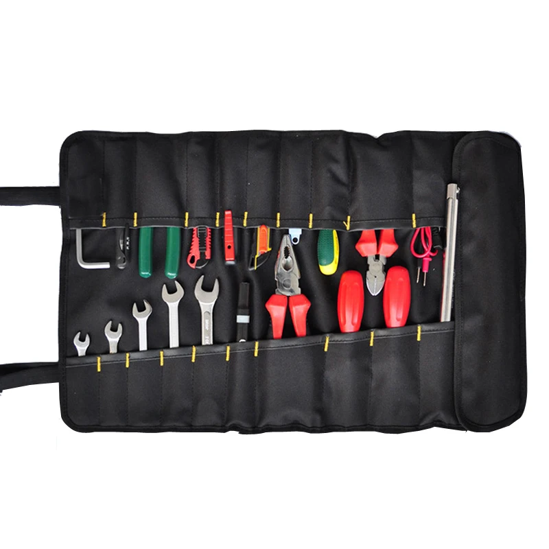 Multifunction Tool Bags Practical Carrying Handles Oxford Canvas Chisel Roll Bags For Tool 3 Colors New instrument Case