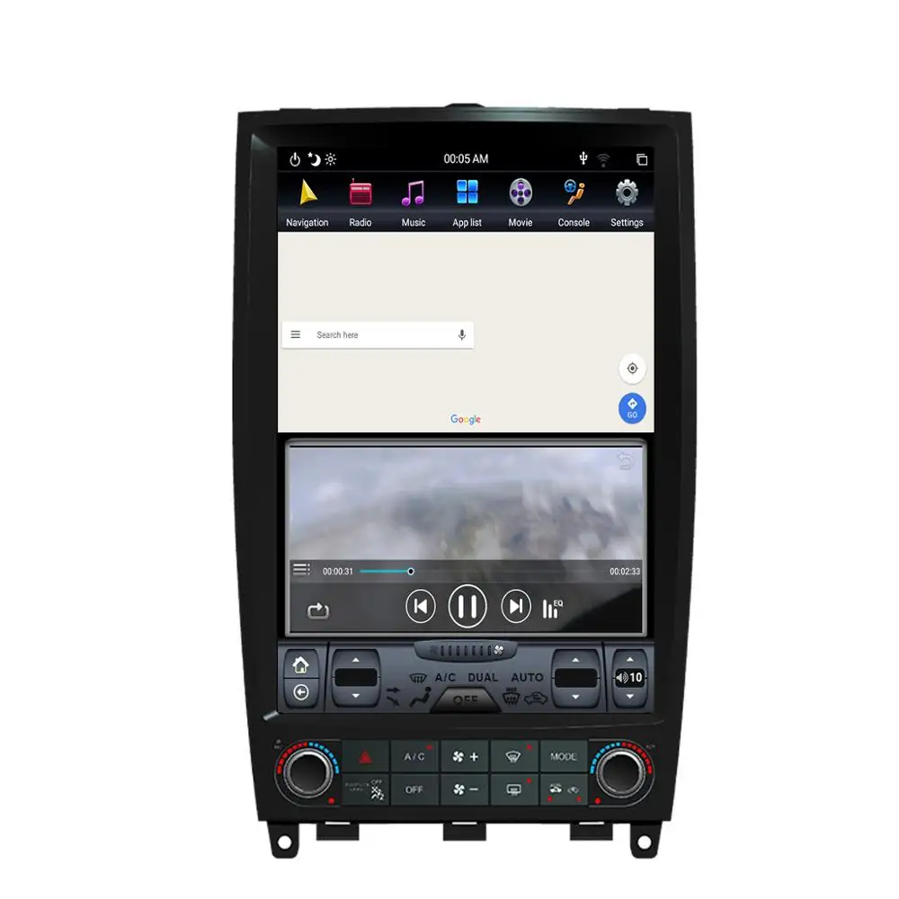 Android 9,0 Tesla стиль 10," вертикальный экран автомобиля gps навигация для Infiniti QX50- головное устройство мультимедиа радио плеер