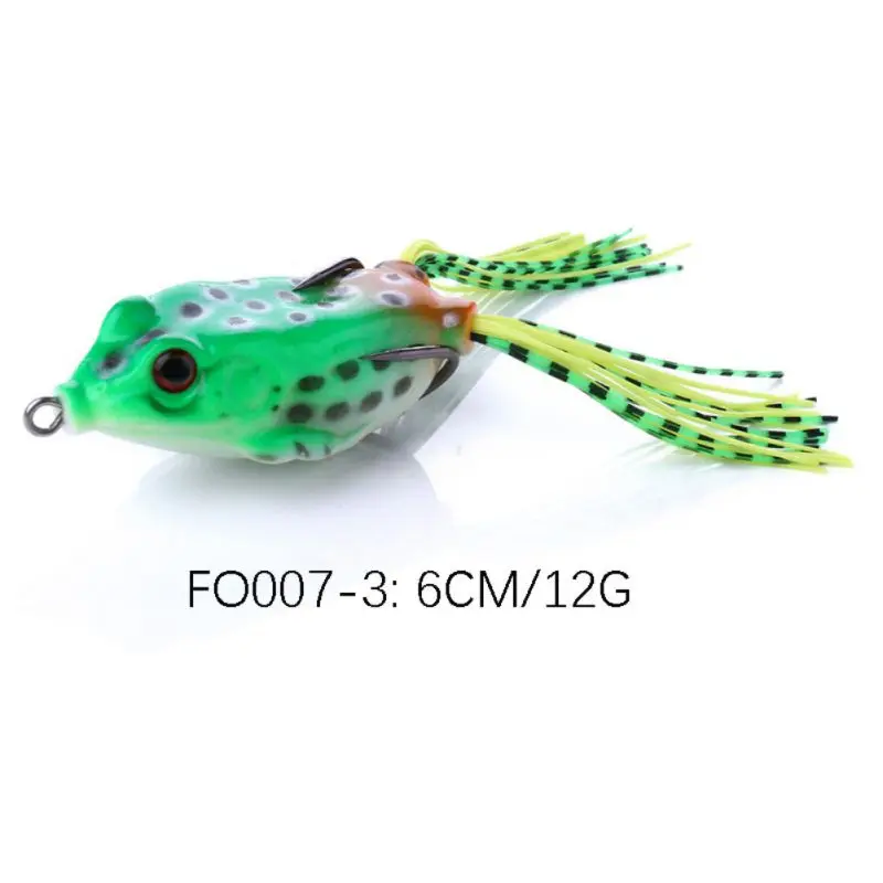 5 шт. черная торпедная лягушка в коробке приманка для рыбалки рыболовные снасти