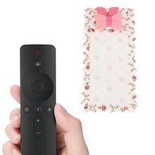 Чехол для телевизора с пультом дистанционного управления, тканевый кружевной чехол в форме сердца, держатель для сумки, контейнер с защитой от пыли, чехол для телевизора с пультом дистанционного управления, Кондиционер