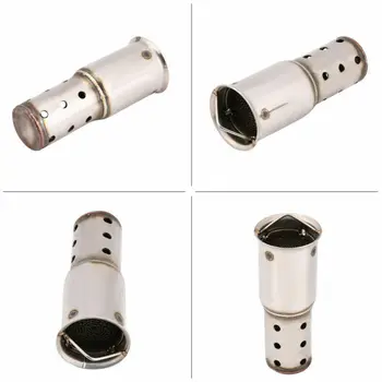 

DB Killer Noise Sound Eliminator Motorcycle exhaust pipe Silver Parts 1pcs