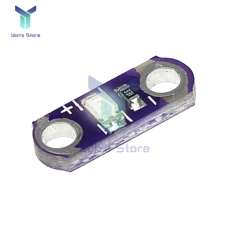 LilyPad Led 5Pcs 3-5V 40MA Yellow/Green/White/Blue/Red Small LED Light Module For Arduino DIY KIT 3V-5V SMD DIY Kit led modules led module