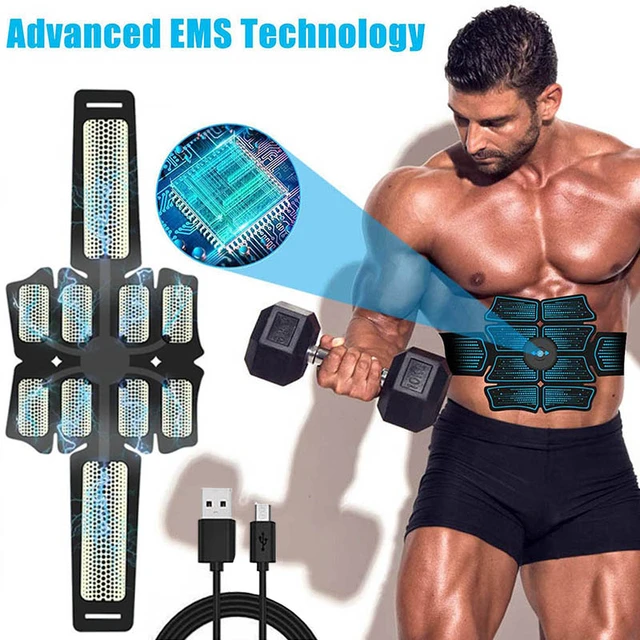 Electronic Muscle Training Belt  Abdominal Muscle Stimulator - Ems  Electronic Muscle - Aliexpress