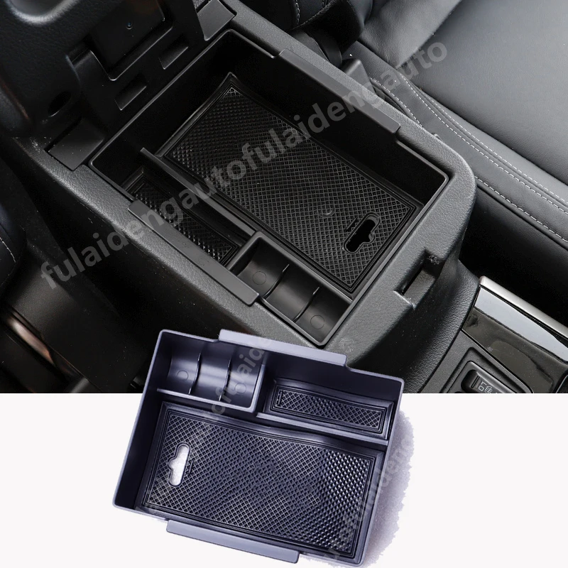 Подлокотник коробка для хранения для Mitsubishi Outlander 2013- ABS центральная консоль перчаточный лоток аксессуары для автомобиля