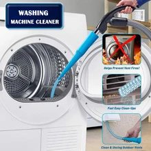 Manguera de vacío de ventilación que elimina el polvo, limpiador de pelusa, limpieza portátil para lavadora y secadora, NIN668
