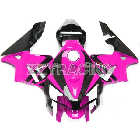 As Photo Shown Инжекционные комплекты обтекателей для Honda CBR600RR F5 2005 2006 год в комплекте ABS пластик 05 06 Кузов мотоцикла фиолетовый красный черный - Цвет: As Photo Shown