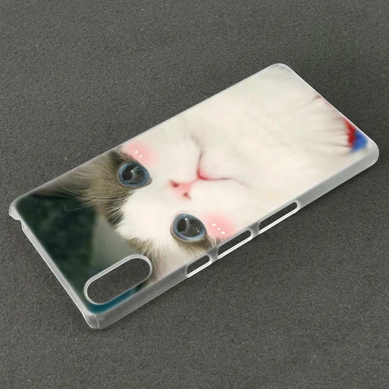 Лидер продаж, милые животные Кот Твердый чехол для Sony Xperia L1 L2 L3 X XA XA1 XA2 XA3 ультра 10 плюс E5 XZ XZ1 XZ2 компактный XZ3 XZ5 2 20 крышка