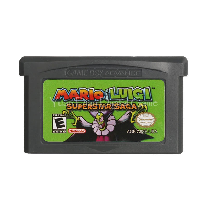 For Nintendo GBA Video Game Cartridge Console Card Mari &amp LuigiSuperstar Saga English Language US Version | Электроника