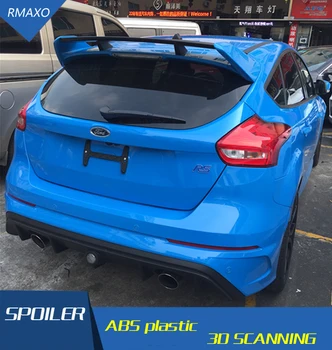 

For Ford Focus Spoiler RS High Quality ABS Material Car Rear Wing Primer Color Rear Spoiler For Ford Focus Spoiler 2012-2015