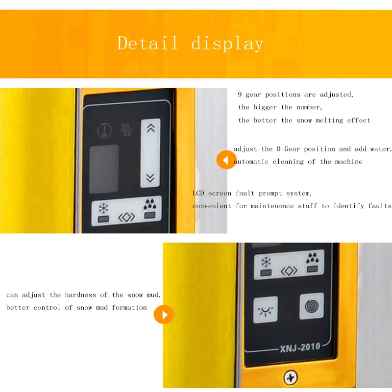 Description Picture 4 of itemCommercial Snow Melting Machine Cold Drink Machine Large Capacity Snow Mud Machine Slush Machine For Sale