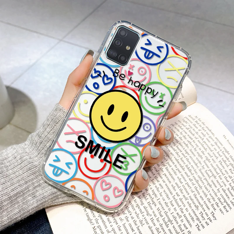 For Samsung Galaxy A51 Case Silicone Clear Funda On Samsung A51 4G 5G Protective Case Soft Coque Galaxy A 51 Shockproof Bumper samsung cases cute Cases For Samsung