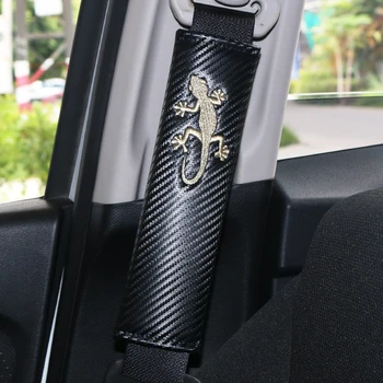 

2pcs car-styling excellent all Carbon fiber case for Mazda Toyota Lexus Honda Fiat abarth volvo car styling
